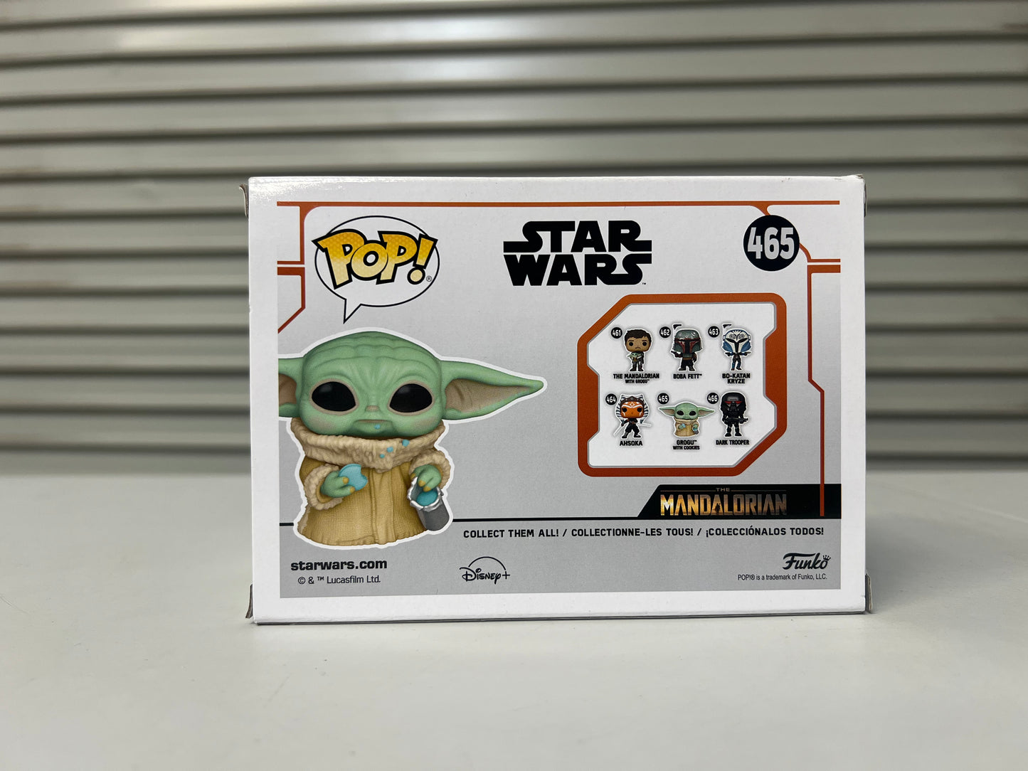 Funko POP! Star Wars Grogu With Cookies #465
