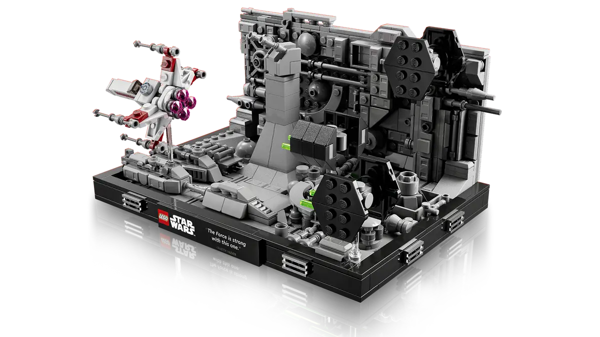 Lego Star Wars: Death Star Trench Run Diorama (75329)