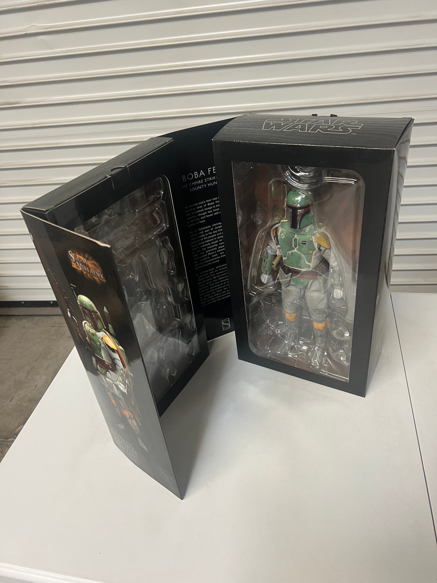 NIB Star Wars Boba Fett 1/6 Scale Scum & Villainy - Sideshow Collectibles #2128