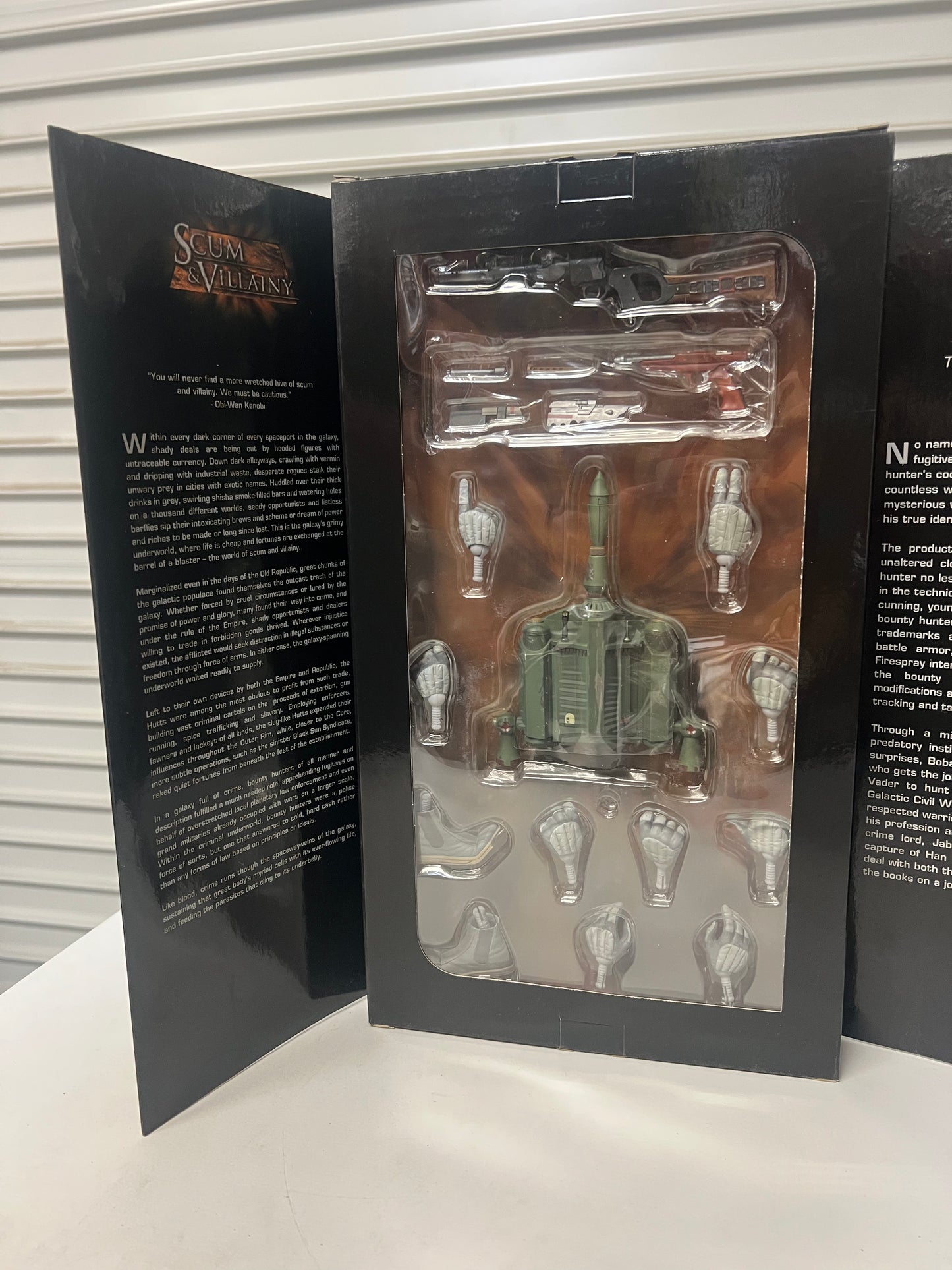 NIB Star Wars Boba Fett 1/6 Scale Scum & Villainy - Sideshow Collectibles #2128
