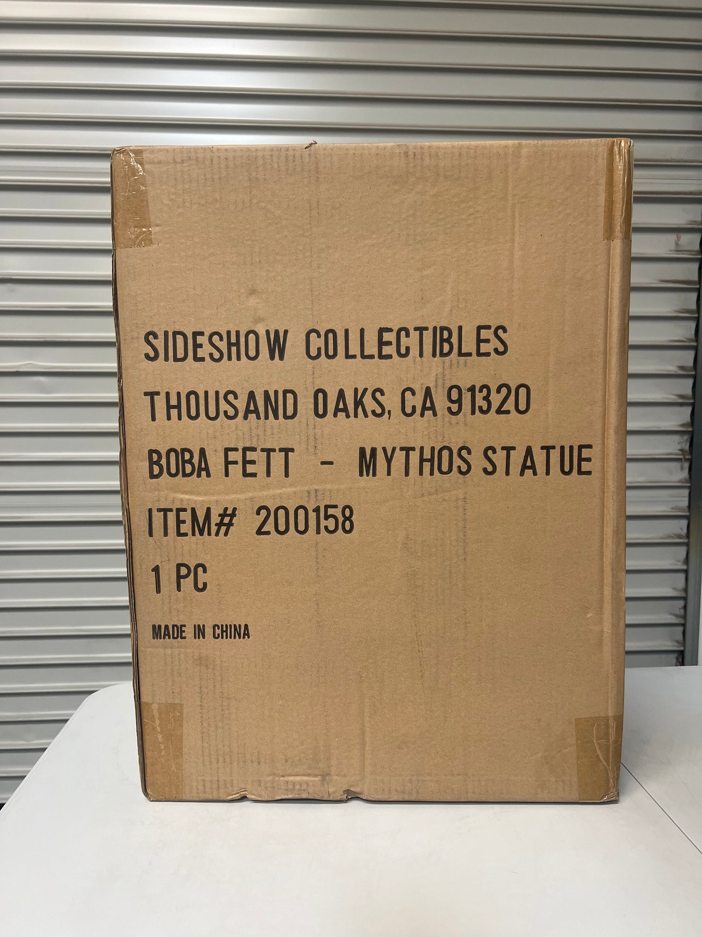 NIB RARE Star Wars Boba Fett Mythos Statue - Sideshow Collectibles