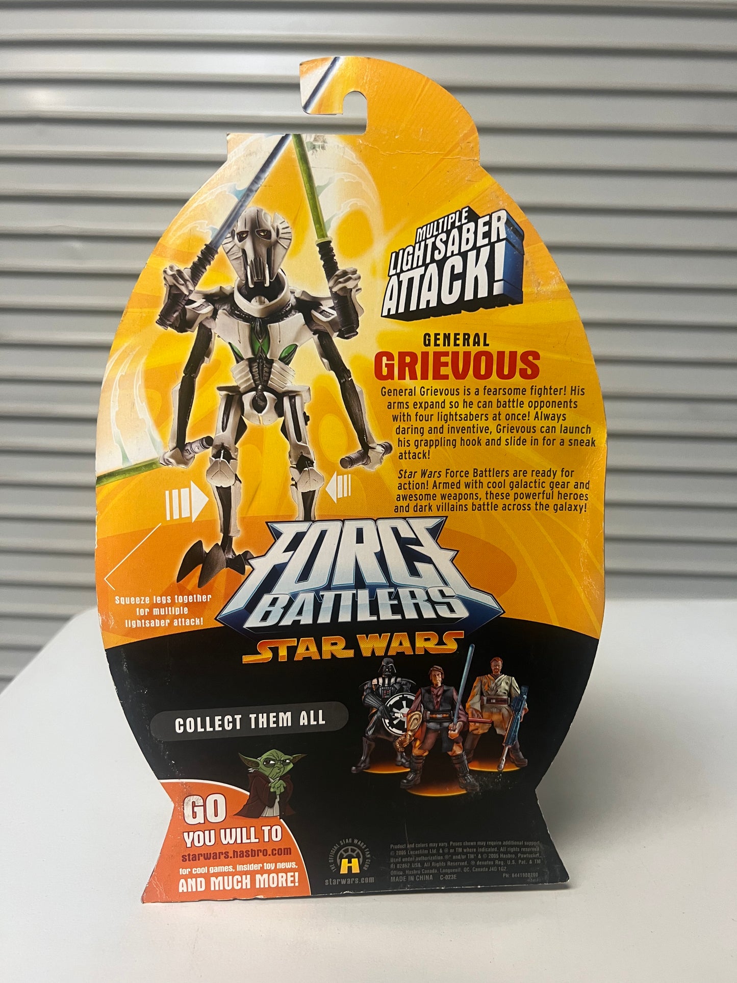 Force Battlers - General Grievous Figure