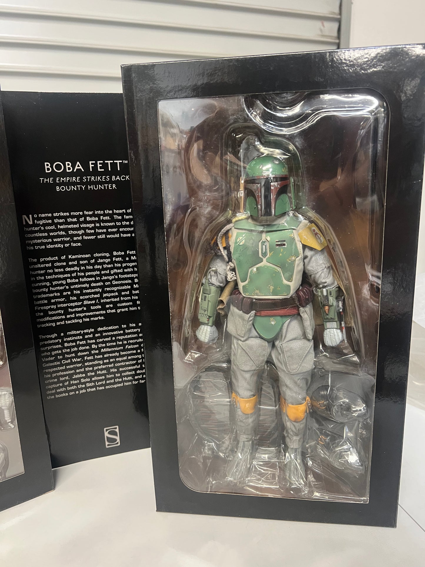 NIB Star Wars Boba Fett 1/6 Scale Scum & Villainy - Sideshow Collectibles #2128