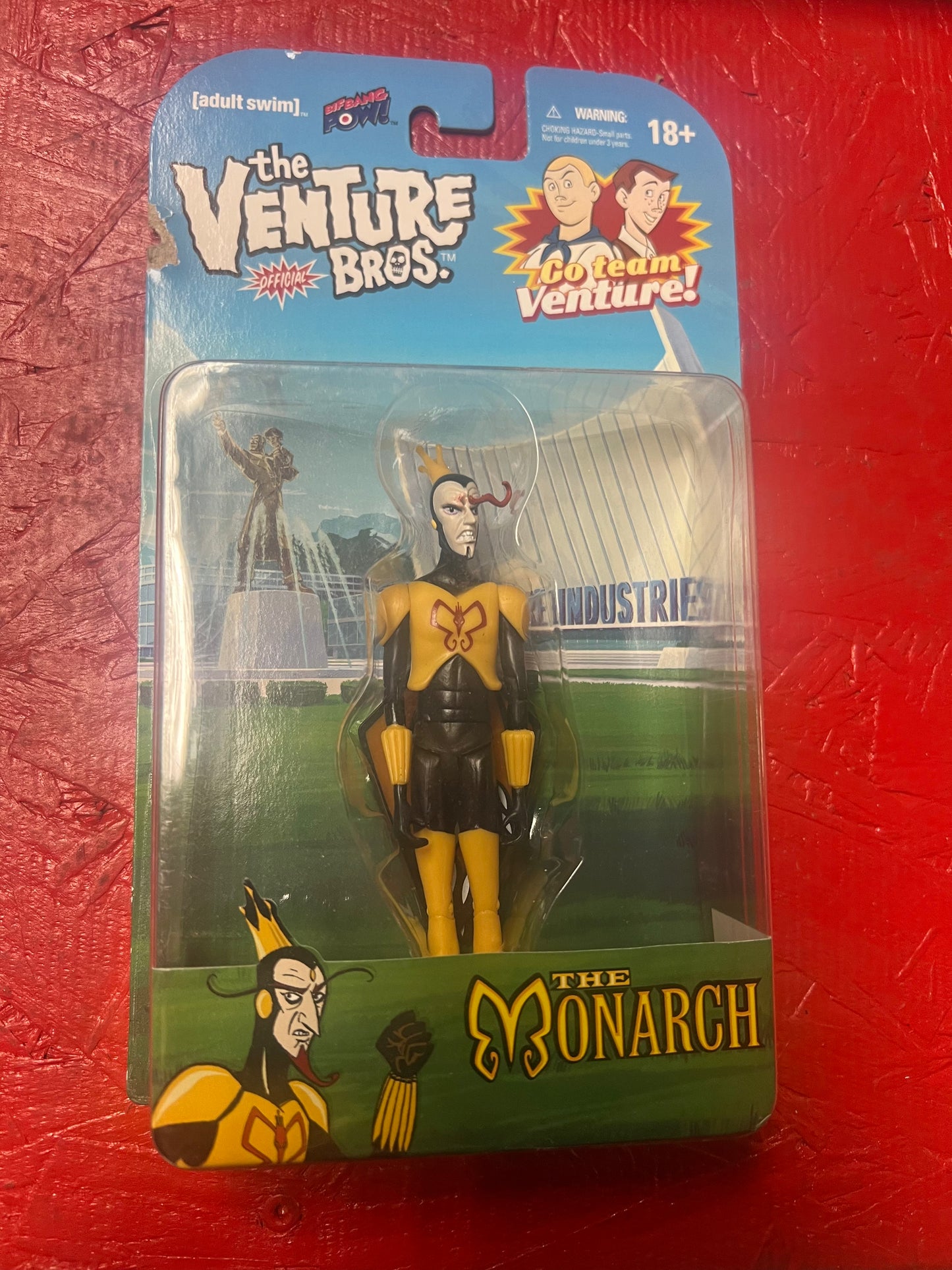 NIB The Venture Bros. The Monarch 3 3/4-Inch Action Figure