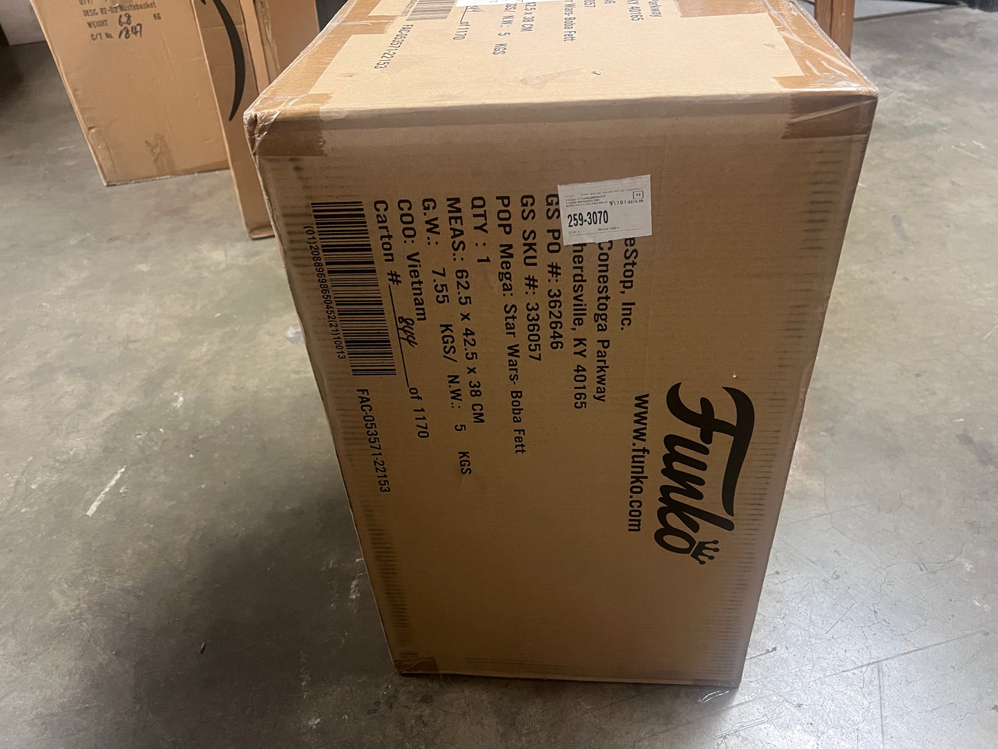 Funko Pop! MEGA Limited Edition Boba Fett 18” NIB