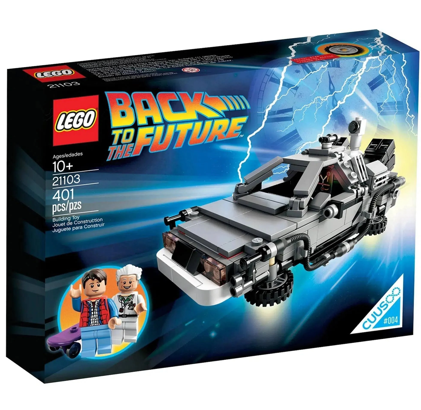 Lego 21103 - Back to the Future DeLorean Set NEW IN BOX