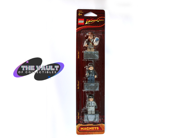 Lego: Indiana Jones Magnet Set - Indy, Mutt, Irina Spalko (852719)