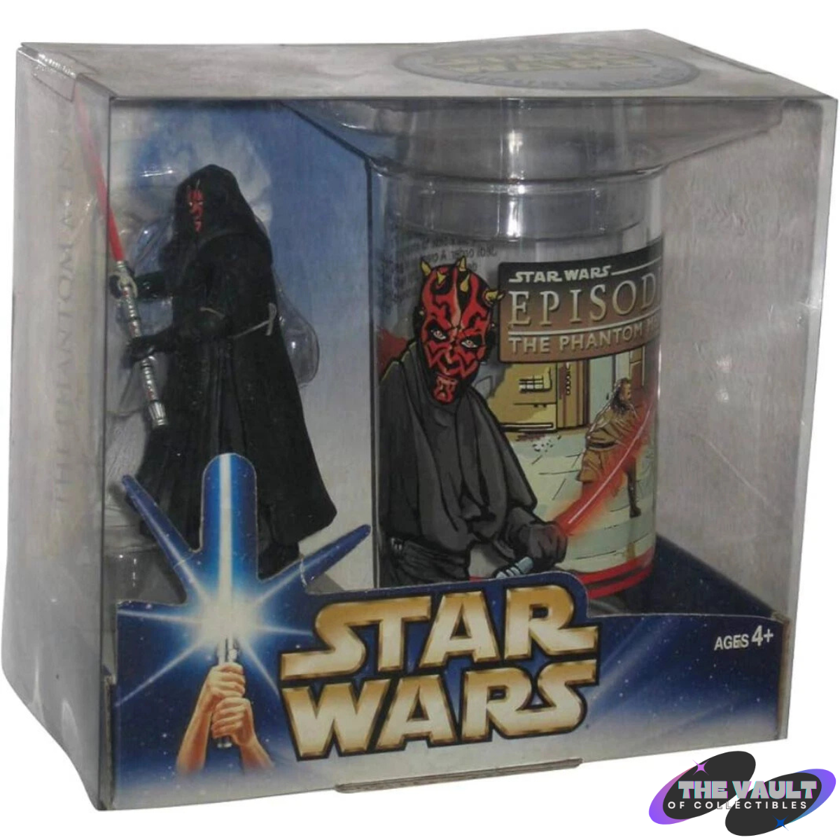 Collectible Figure and Cup: The Phantom Menace and Darth Maul