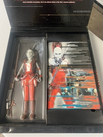 NIB Star Wars Masterpiece Edition : Limited Edition Deluxe Illustrated History and Exclusive Aurra Sing Large Collector Figure