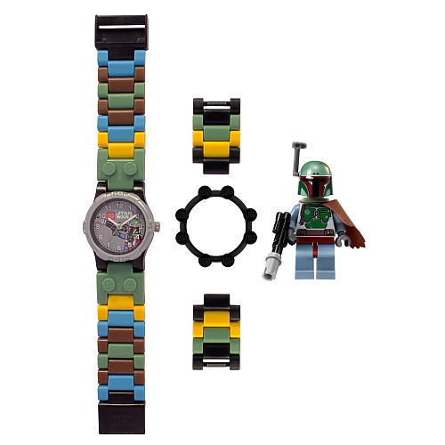 Lego Star Wars: Boba Fett Minifigure Watch (5000143)