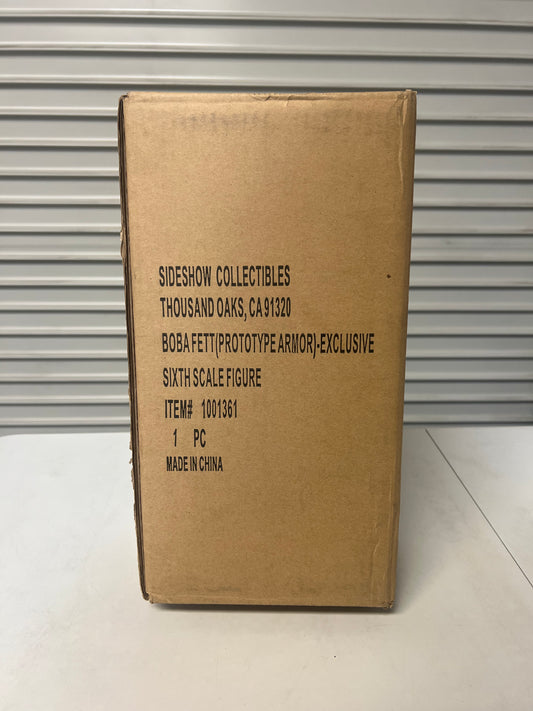 NIB Star Wars Boba Fett Prototype Armor EXCLUSIVE SIXTH SCALE FIGURE - Sideshow Collectibles 1001361