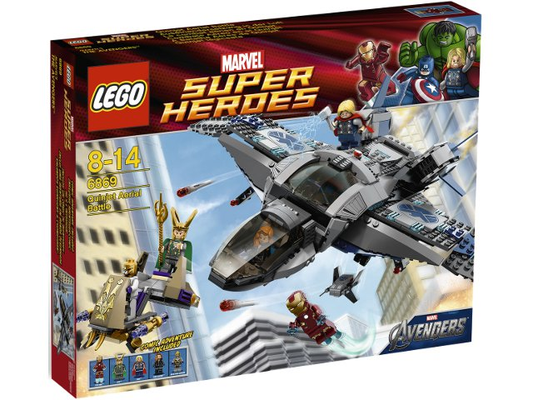 Lego 6869 - Quinjet Aerial Battle NIB