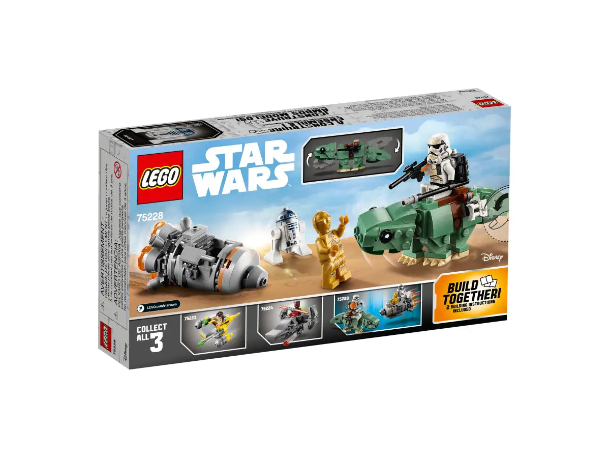 Lego Star Wars: Escape Pob vs. Dewback Microfighters (75228)