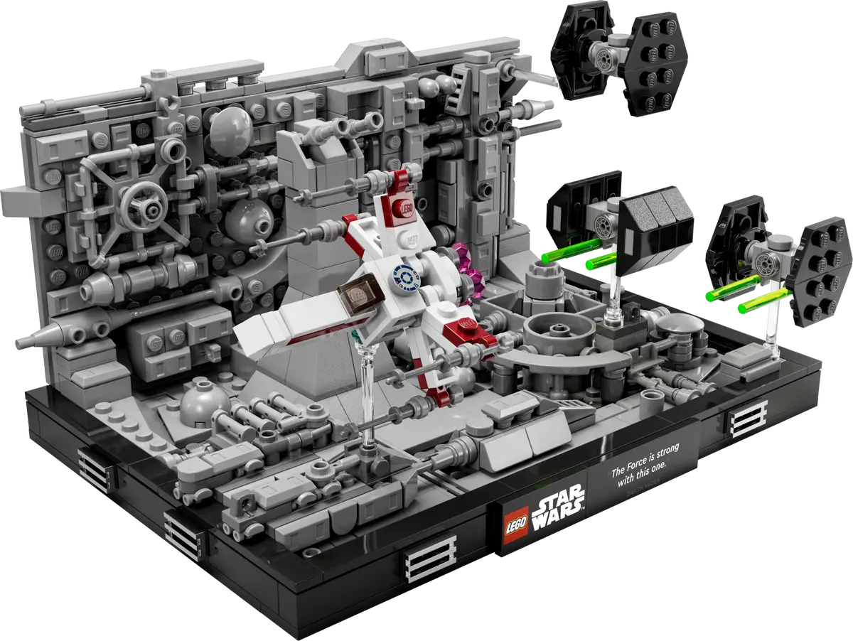 Lego Star Wars: Death Star Trench Run Diorama (75329)