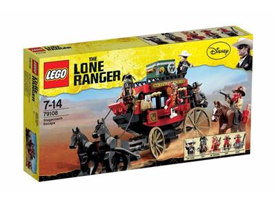 LEGO The Lone Ranger-Stagecoach Escape