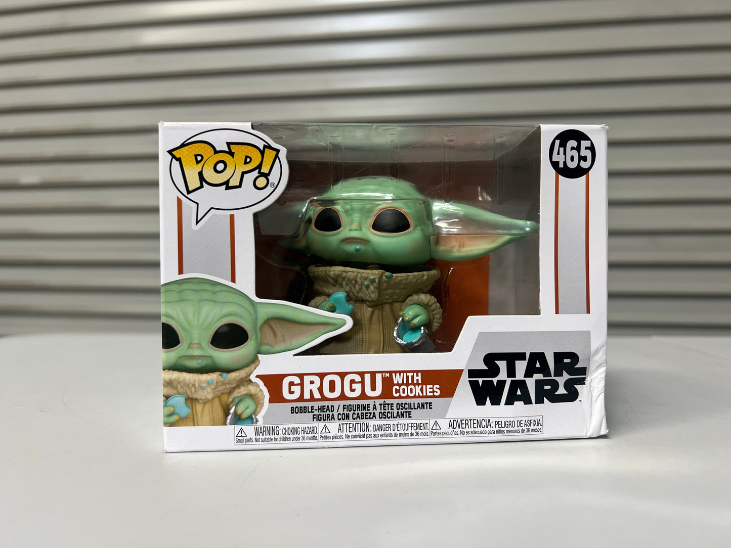 Funko POP! Star Wars Grogu With Cookies #465