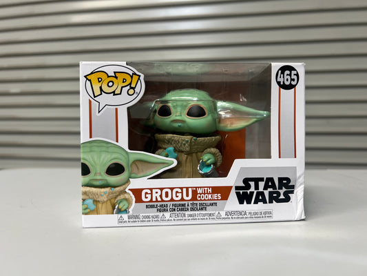Funko POP! Star Wars Grogu With Cookies #465