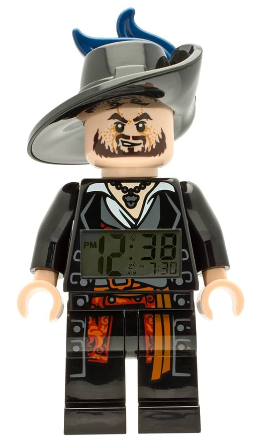 Pirates of the Caribbean Hector Barbossa Figure Alarm Clock