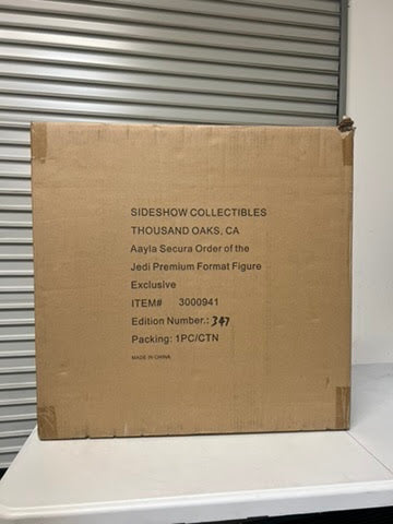 NIB Star Wars Sideshow Premium Format 1/4 Scale Aayla Secura Exclusive 34 of 500