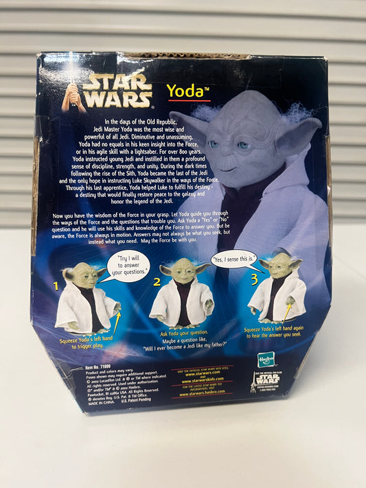 Electronic "Ask Yoda" Talking Figurine