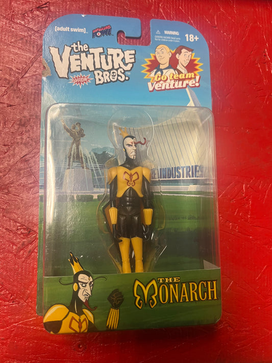 NIB The Venture Bros. The Monarch 3 3/4-Inch Action Figure