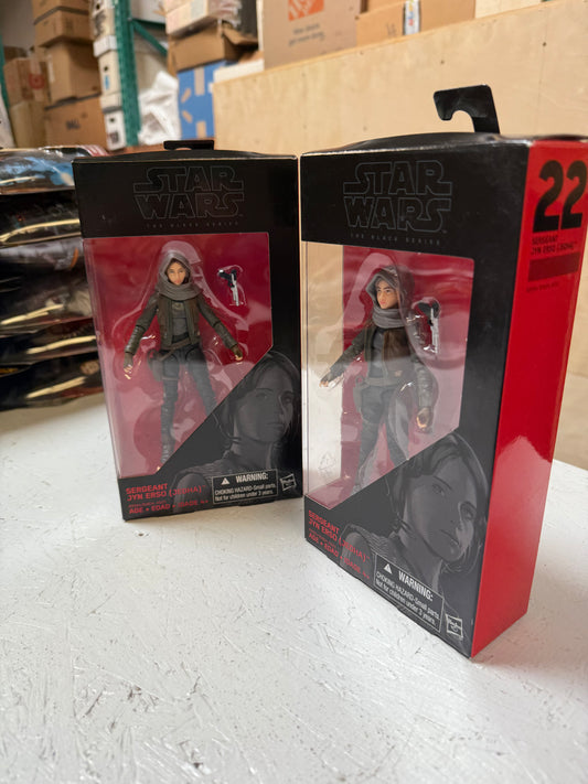 Sergeant Jyn Erso (Jedha): Star Wars Black Series 6" Figure