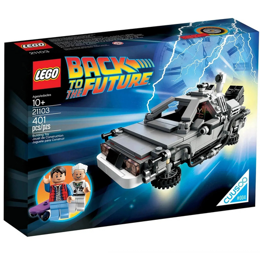 Lego 21103 - Back to the Future DeLorean Set NEW IN BOX