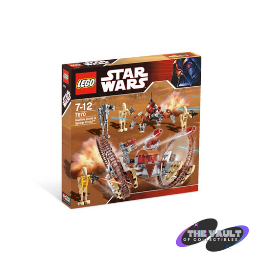 Lego Star Wars: Hailfire Droid & Spider Droid (7670)