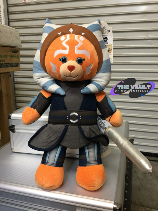 Build A Bear Star Wars Mandalorian Ahsoka Tano Teddy Bear With Light Saber
