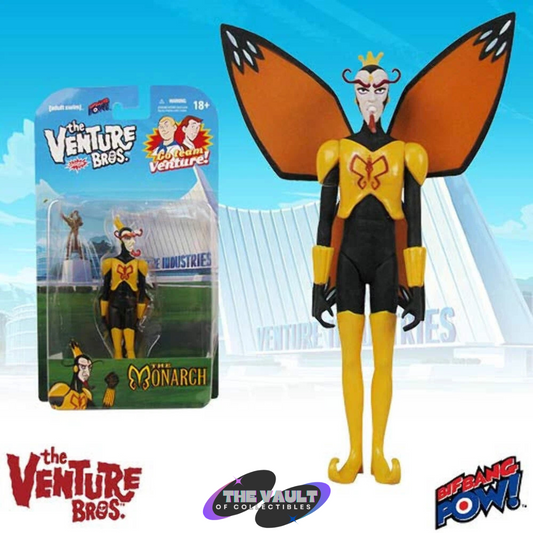 NIB The Venture Bros. The Monarch 3 3/4-Inch Action Figure