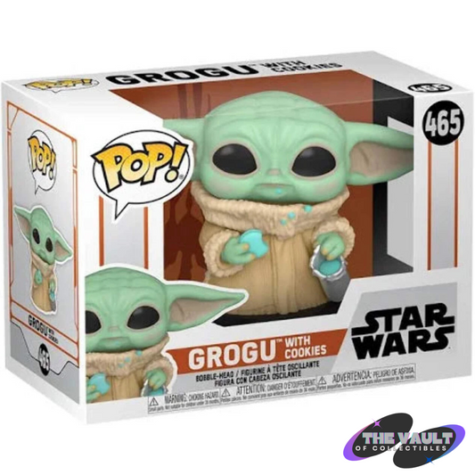 Funko POP! Star Wars Grogu With Cookies #465