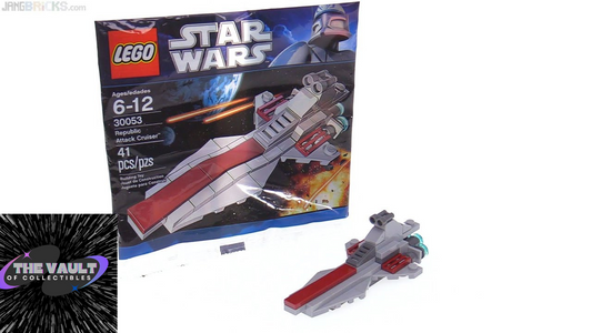 Lego Star Wars: The Clone Wars - Republic Attack Cruiser (30053)
