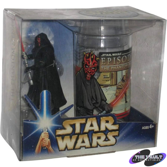 Collectible Figure and Cup: The Phantom Menace and Darth Maul