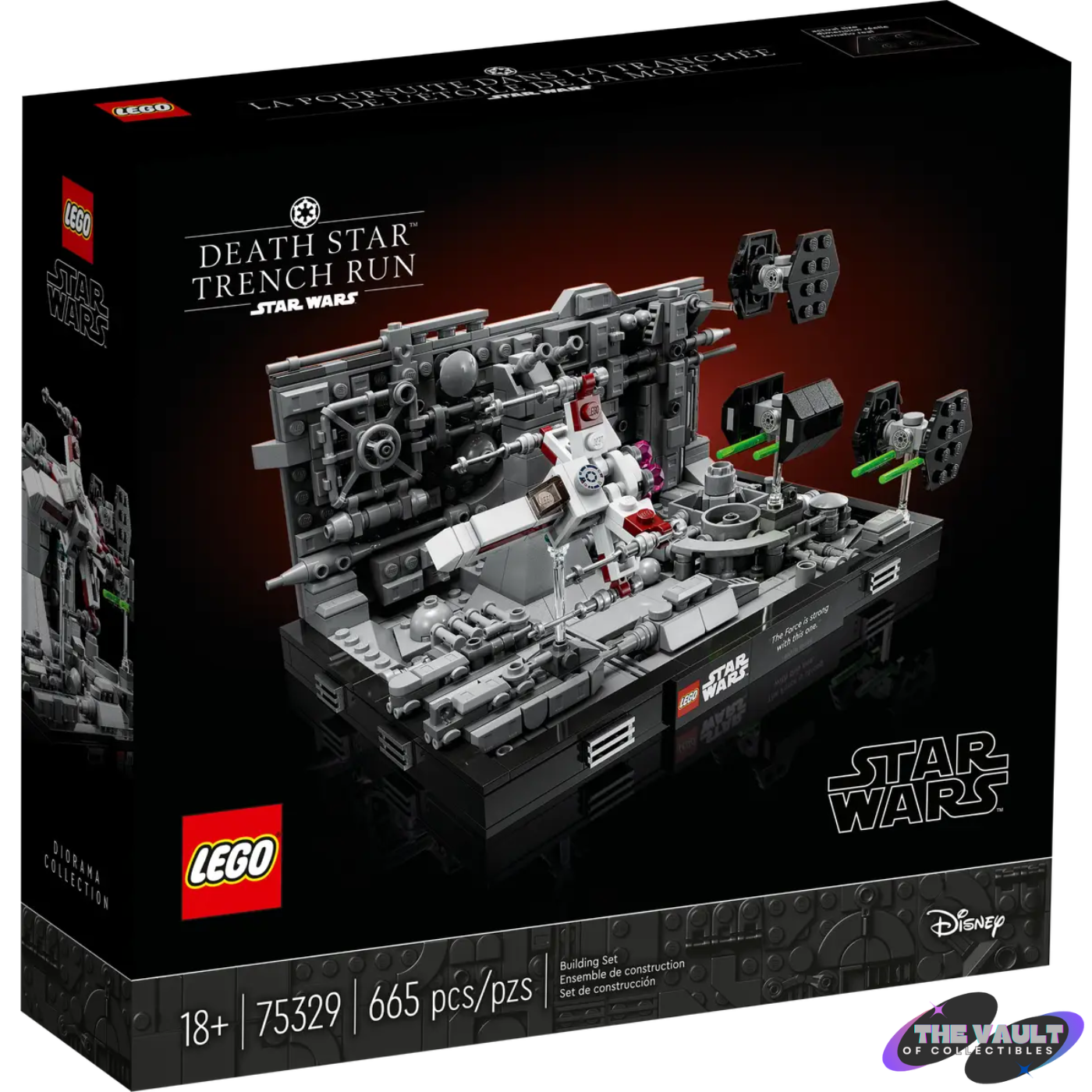 Lego Star Wars: Death Star Trench Run Diorama (75329)
