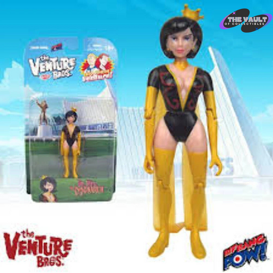 NIB The Venture Bros. Dr. Mrs. The Monarch 3 3/4-Inch Action Figure