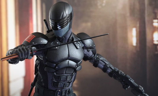 Hot Toys Sideshow Collectible GI Joe Snake Eyes Retaliation