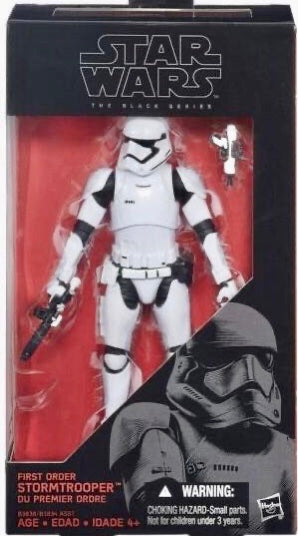 First Order Stormtrooper: Star Wars Black Series 6" Figure