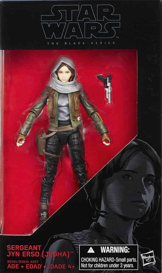 Sergeant Jyn Erso (Jedha): Star Wars Black Series 6" Figure