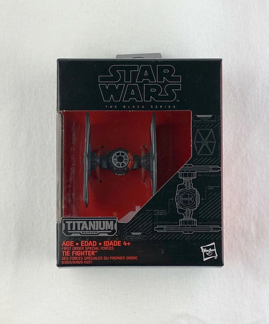 First Order Special Forces Tie Fighter: Titanium Series / Black Series Figure